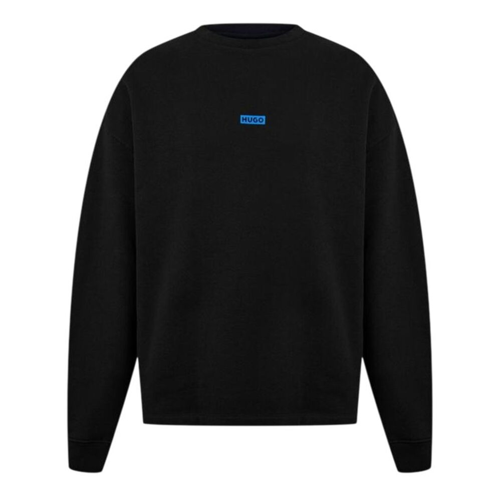 Hugo Mens Logo Sweatshirt / Black/Blue